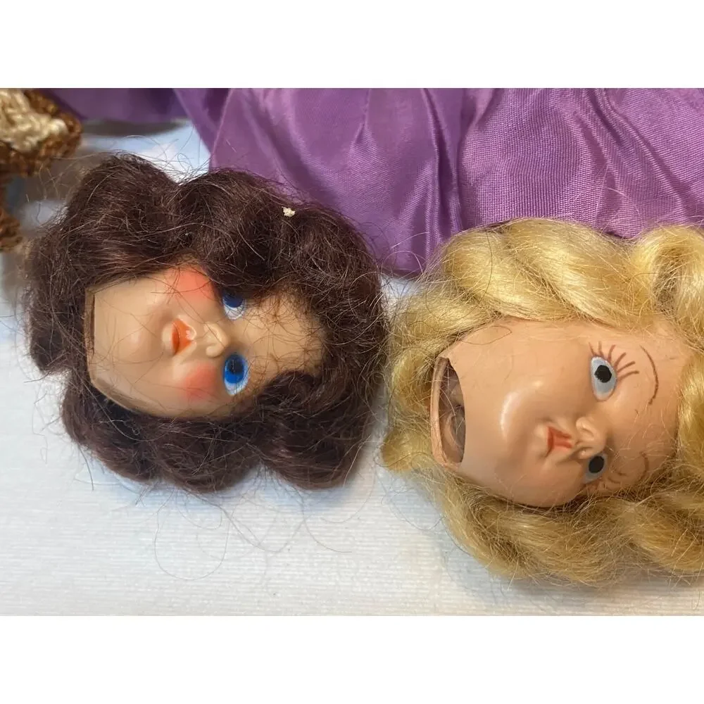 vtg Duchess doll lot Hard Plastic 1950s sleepy Eyes As Found Estate Parts Also